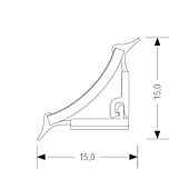 Slim-Line WAP Edelstahl